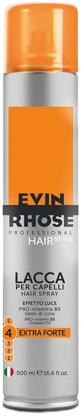 Evin Rhose Lacca Per Capelli Hair spray, 500ML