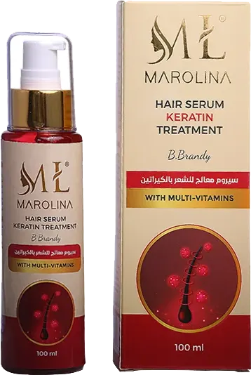 Marolina Hair Serum Treatment With Keratin, 100ML