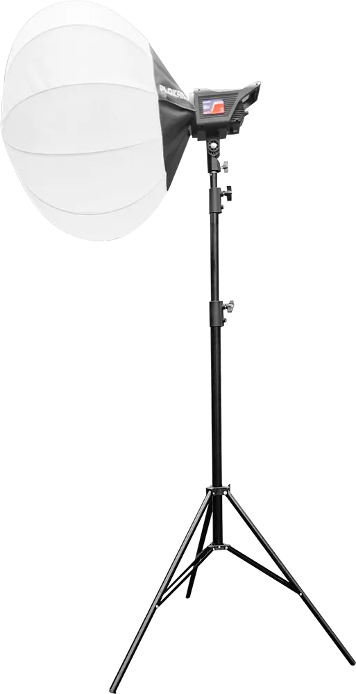 مجموعة أضاءة فيديو بلوكاما ليد (ضوء وكرة ناعمة وحامل ثلاثي القوائم)، PK-400S