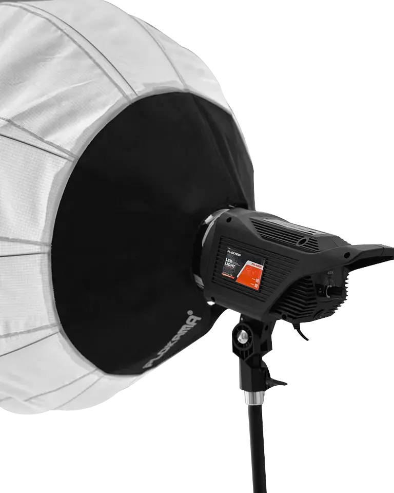 مجموعة أضاءة فيديو بلوكاما ليد (ضوء وكرة ناعمة وحامل ثلاثي القوائم)، PK-400S