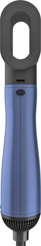 Rush Brush Hair Styling Kit, 1300 Watts, 3 Heat Levels, 2 Speeds, Navy Blue, 6+