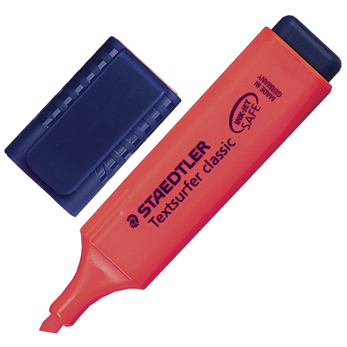 Staedtler Phosphorescent Highlighter pen, Red, chisel tip, 364.2