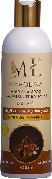 Marolina Hair Shampoo Argan Oil Treatment, 450ML