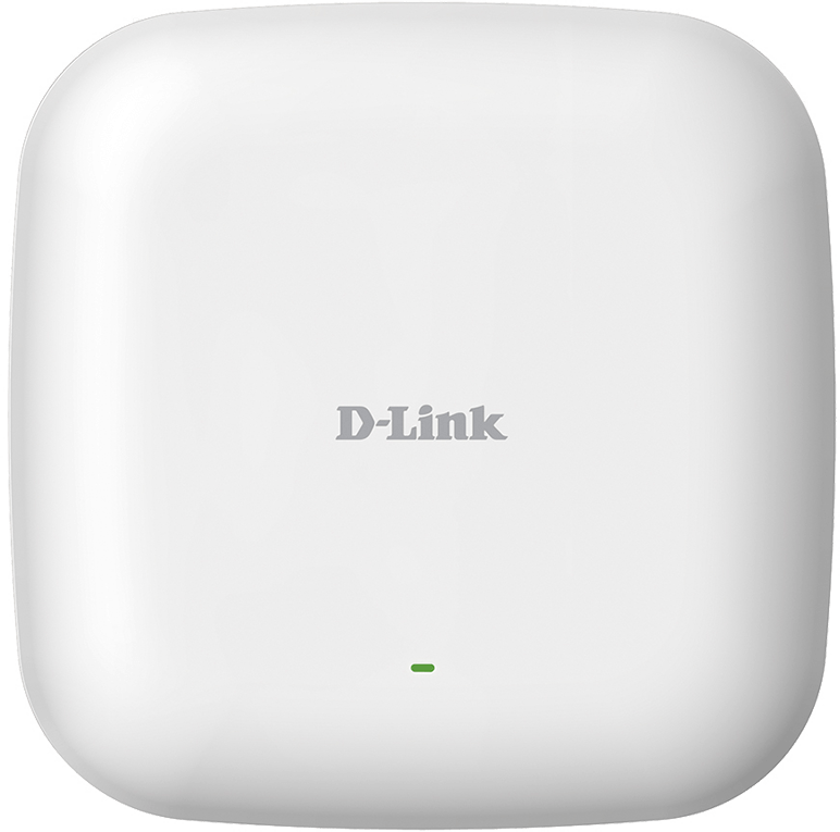 D-Link NUCLIAS Connect AC1300 Wave2 Access Point, Dual Band, 1 Gigabit Ethernet Port, White, DAP-2610
