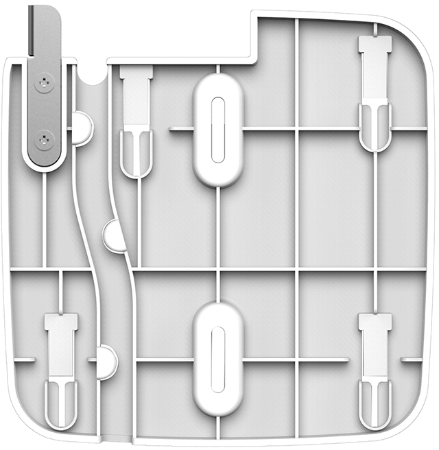 D-Link NUCLIAS Connect AC1300 Wave2 Access Point, Dual Band, 1 Gigabit Ethernet Port, White, DAP-2610