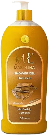شاور جل مارولينا برائحه العود، 1000 مل .