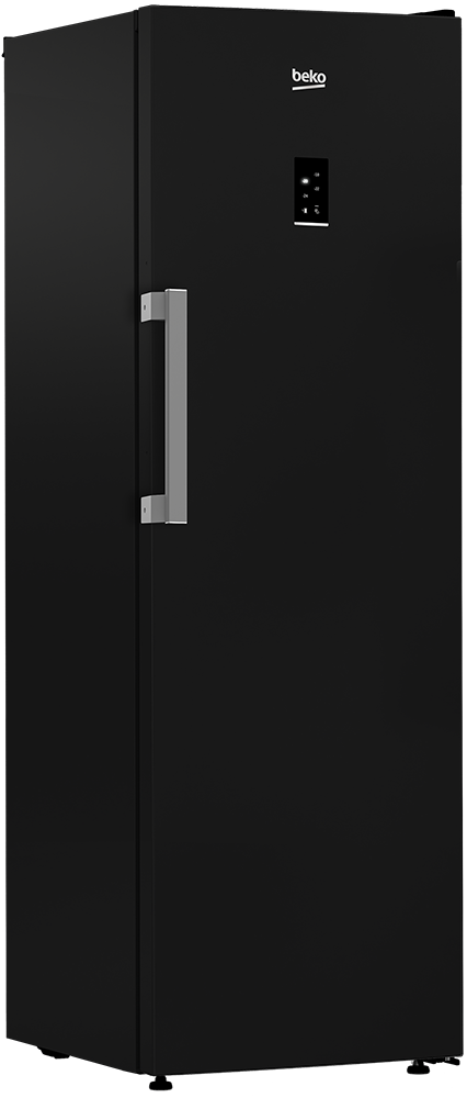 فريزر رأسي بيكو نوفروست ، 8 درج ، شاشة ديجيتال ، أسود ، B3RFNE314ZXPEB1