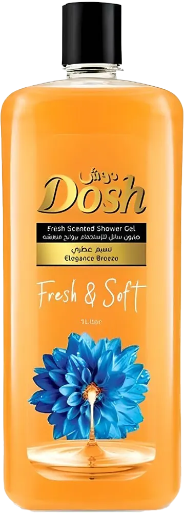 Dosh Fresh Scented Shower Gel With Elegance Breeze, 1 L