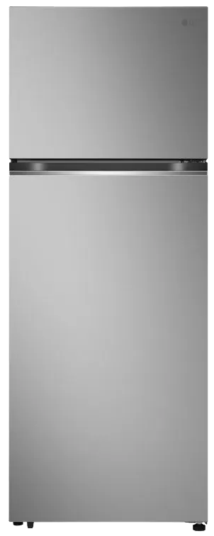 LG No Frost Refrigerator , 461 Liters , 2 Doors , Silver , GL-B602PFWQ