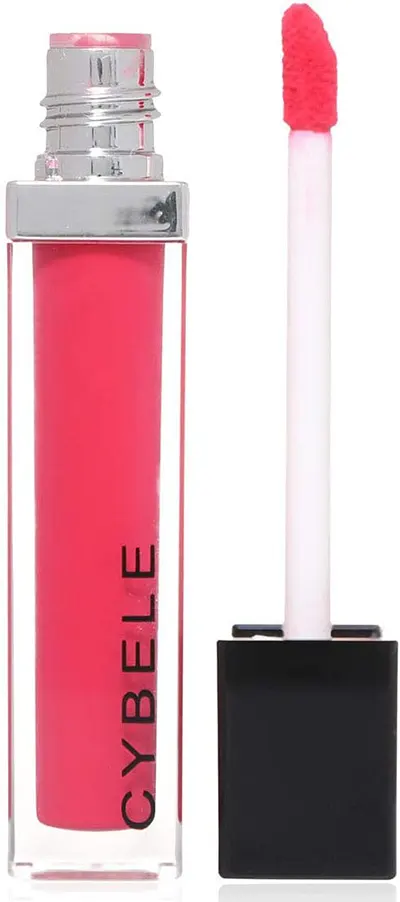 Cybele Shine Appeal Liquid Lip Color, 02 Glam Fuschia