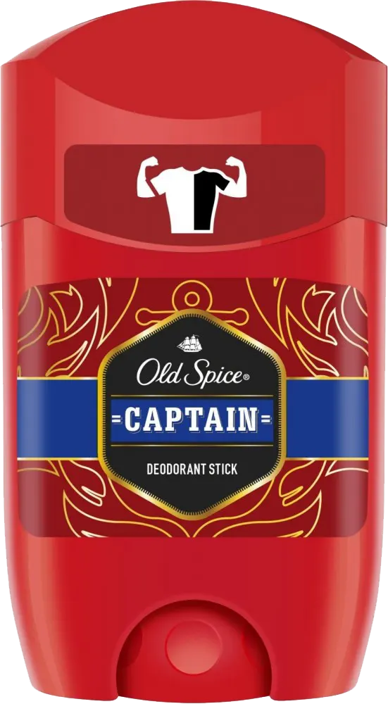 Old Spice Captain Deodorant Stick, 50 ML