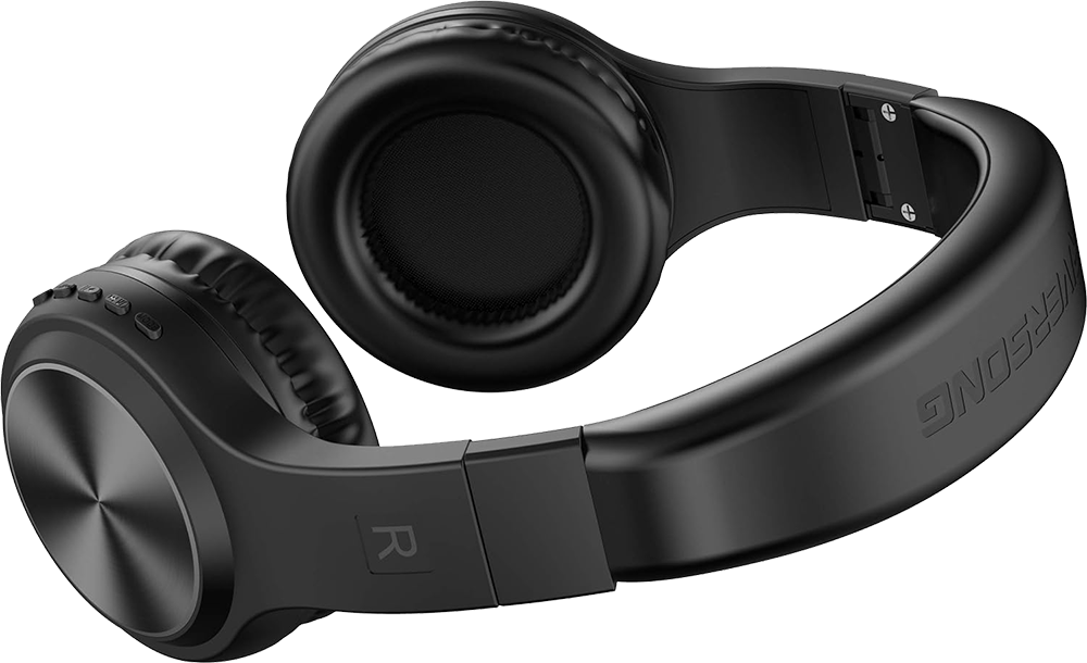 سماعة رأس ريفرسونج لاسلكية ، بلوتوث5.0، منفذ 3.5مم، صوت عالي الجودة قابلة للطي، أسود، EA33