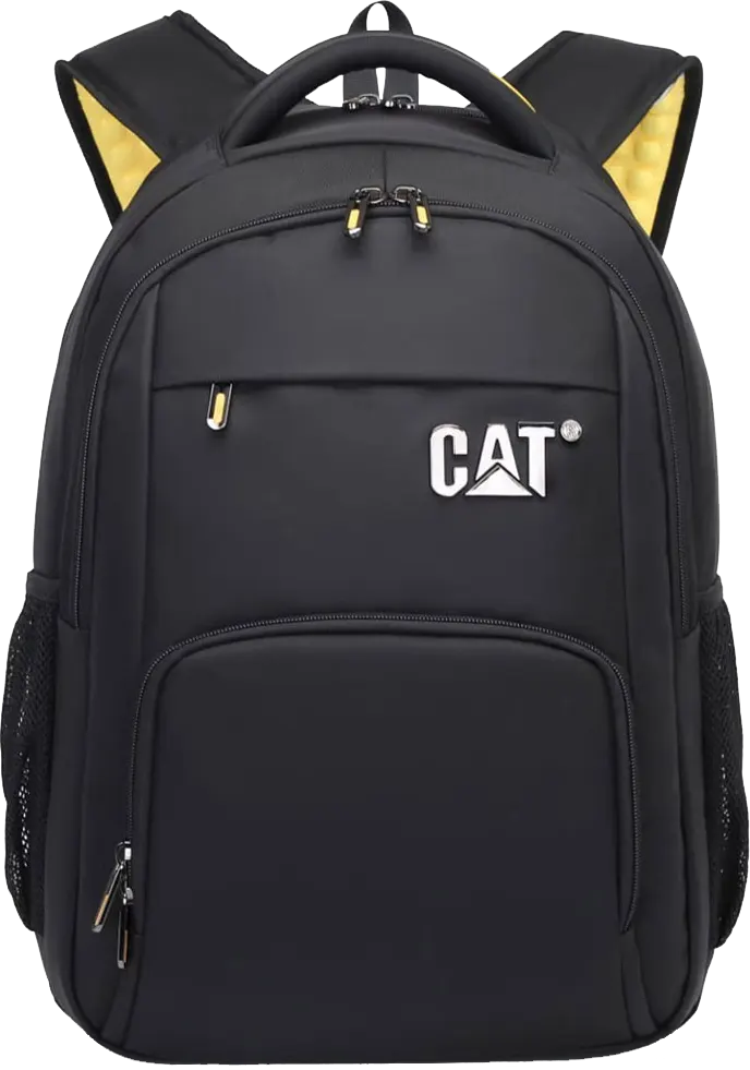 شنطة ظهر لاب توب كات مقاس 17 بوصة، مقاومة للماء، أسود، C-7051