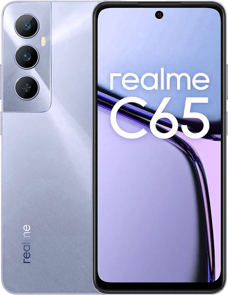 موبايل ريلمي C65، ثنائي الشريحة، ذاكرة داخلية 256 جيجابايت، رامات 8 جيجابايت، شبكة الجيل الرابع إل تي إي، بنفسجي