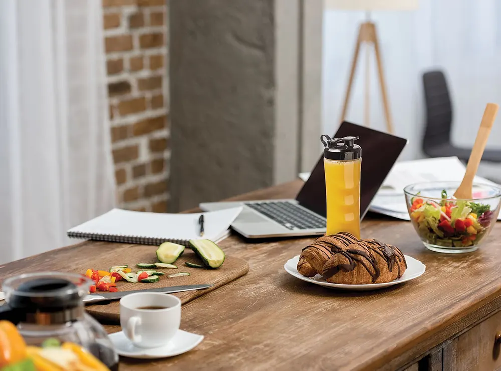 Electric Blender Black & Decker Smoothie 300W, 550ml, 4x1 , Black, SBX300BCG