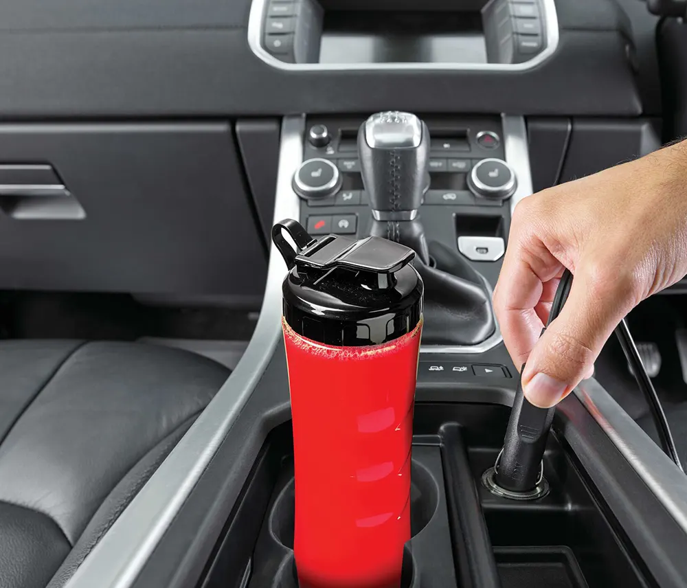 Electric Blender Black & Decker Smoothie 300W, 550ml, 4x1 , Black, SBX300BCG