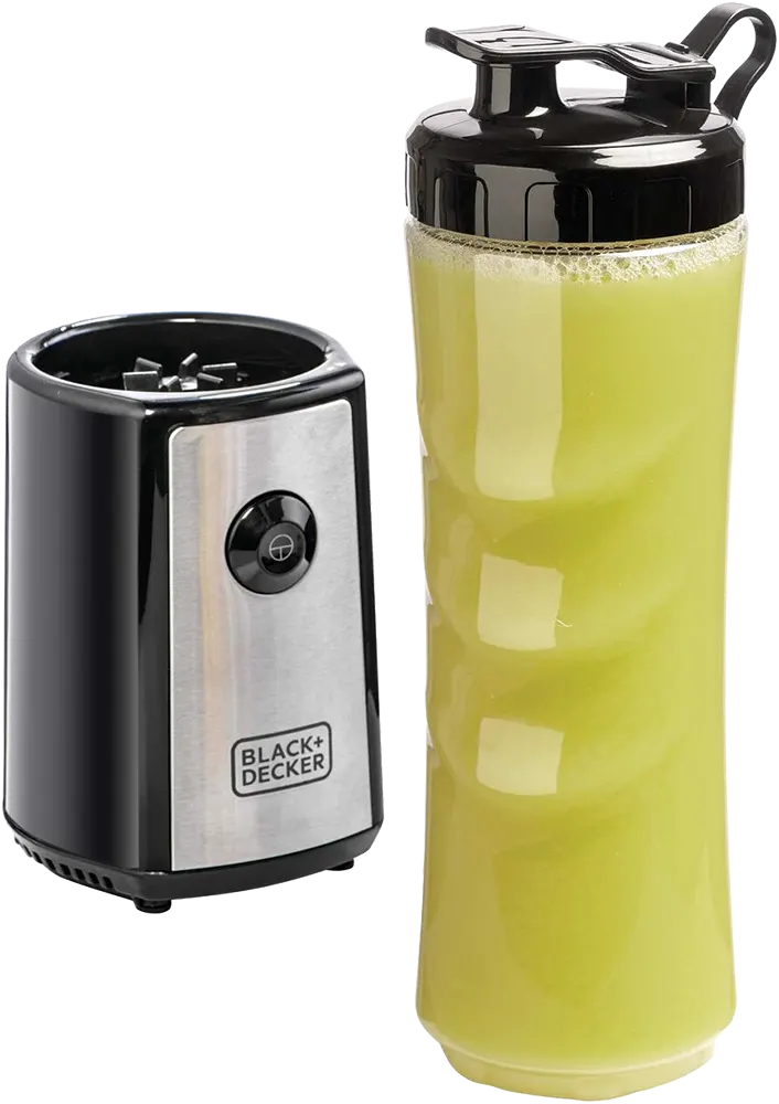 Electric Blender Black & Decker Smoothie 300W, 550ml, Black, SBX300