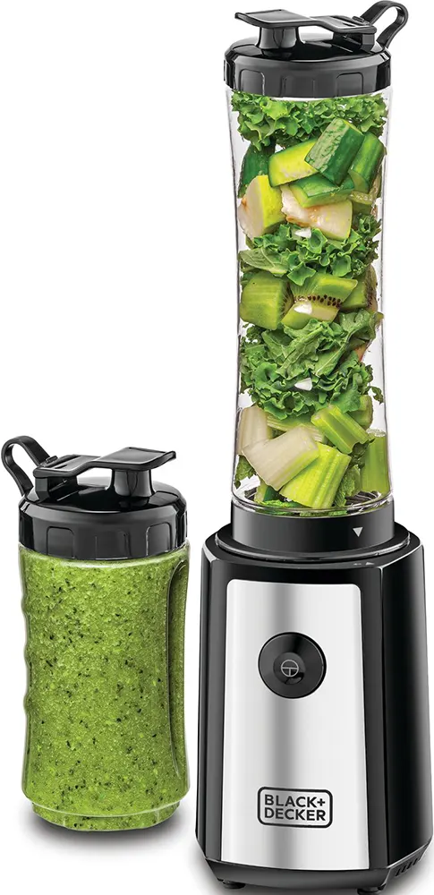 Electric Blender Black & Decker Smoothie 300W, 550ml, Black, SBX300