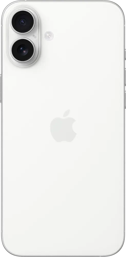 Iphone 16 Plus Single SIM, 128GB Memory, 8GB RAM, 5G, White, Tradeline Warranty