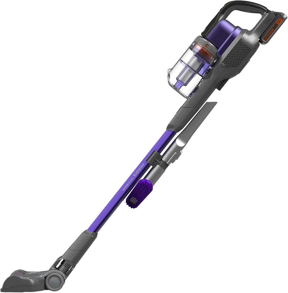 مكنسة كهربائية لاسلكية باور سيريز اكستريم 4×1 بلاك اند ديكر ، 18 فولت ، 1.5 أمبير، أرجواني، BDPSE1815P (بضمان انسيا)