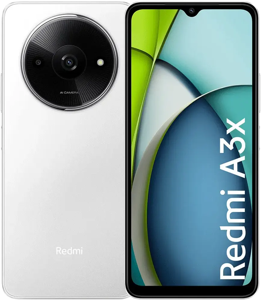 موبايل ريدمي A3X بلس ثنائي الشريحة، ذاكرة 128 جيجابايت، رامات 4 جيجابايت، شبكة الجيل الرابع إل تي إي، أبيض