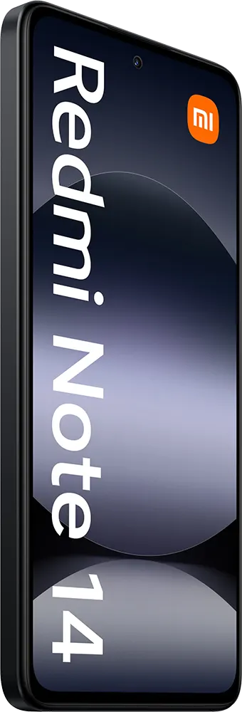Redmi Note 14 Dual SIM Mobile, 256 GB Memory, 8 GB RAM, 4G LTE, Midnight Black