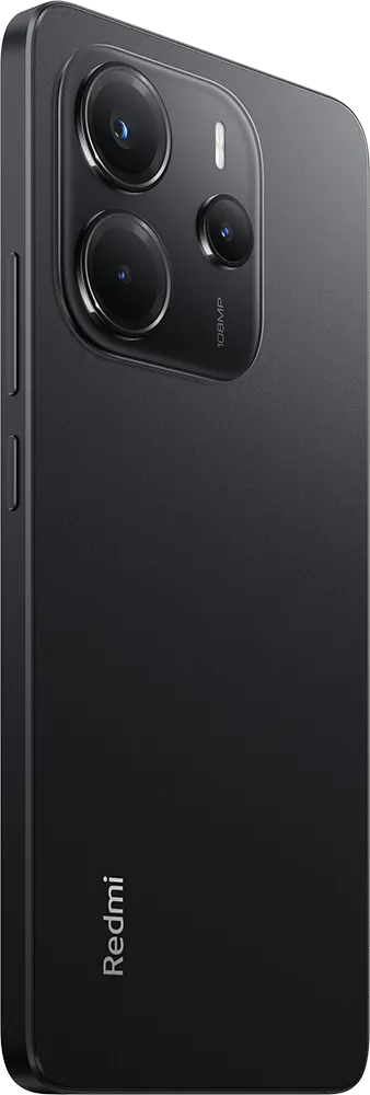 Redmi Note 14 Dual SIM Mobile, 256 GB Memory, 8 GB RAM, 4G LTE, Midnight Black