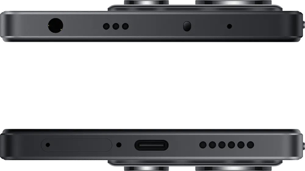 Redmi Note 14 Dual SIM Mobile, 256 GB Memory, 8 GB RAM, 4G LTE, Midnight Black