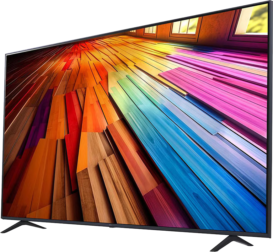 LG Smart TV, 70 inch, LED, UHD Picture, 4K Resolution, Wi-Fi, Bluetooth, Built-in Receiver, Black, 70UT80006LA