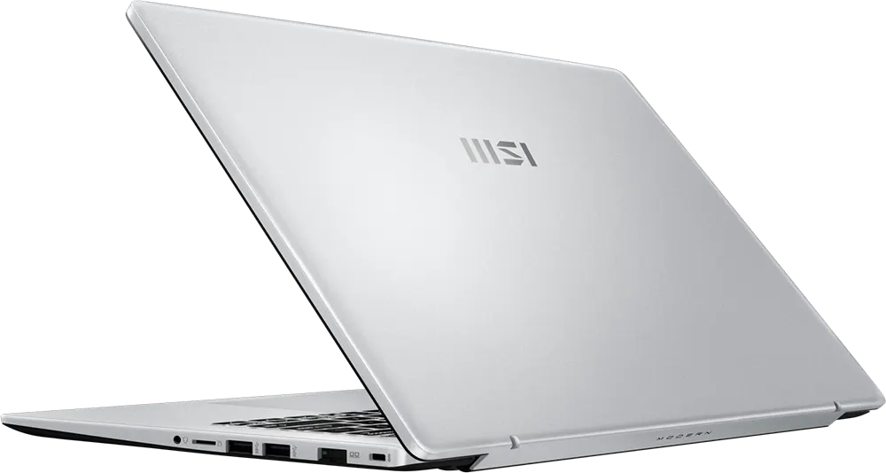 Laptop MSI Modern 14 F13MG-041XEG, Intel® Core™ i7-1335U , 13th Gen, 8GB RAM, 512GB SSD Hard Disk, Intel®UHD Integrated Graphics Card, 14 inch FHD Display, Dos, Urban Silver