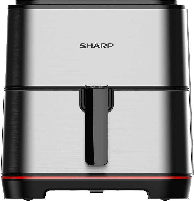 قلاية هوائية شارب، 1650وات، 7 لتر، شاشة ليد تعمل باللمس، استانلس، KF-AF70RT-ES2