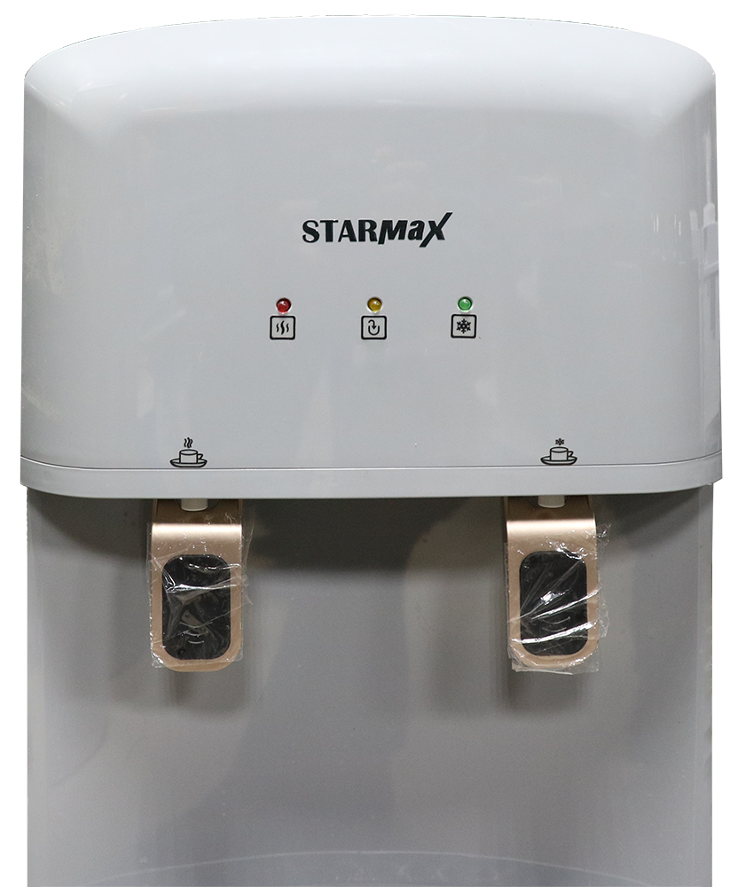 مبرد مياه ستار ماكس ، 2 حنفية ، (بارد + ساخن ) ، قارورة سفلى ، سيلفر، SM-3050S