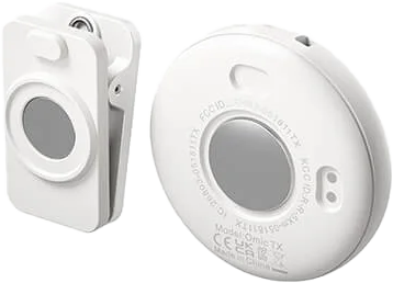 BOYA Omic-U Dual-Channel 2.4GHz Type-C Wireless Microphone, White