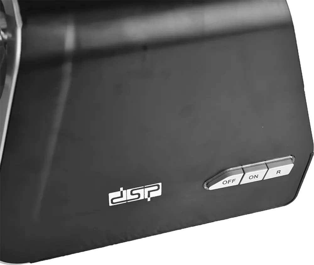 DSP Meat Grinder 1000 Watt, 3 Metal Discs, Black, KM5036