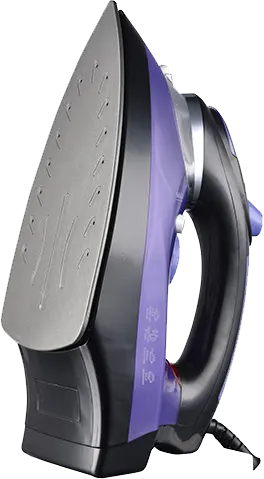 Jamaky Steam Iron 3000W , Ceramic Soleplate, Purple, JMK 1035