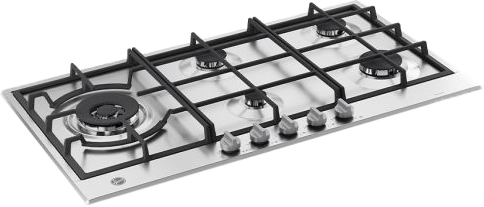 بوتاجاز مسطح بلت ان غاز من هوفر، 90 سم، 5 شعلة، أمان كامل، استانلس، HVG9WL4K3XEGY