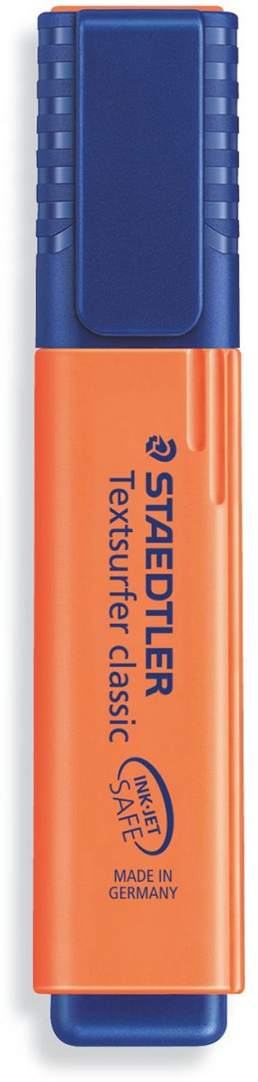 Staedtler Phosphorescent Highlighter pen, orange, chisel tip, 364.4
