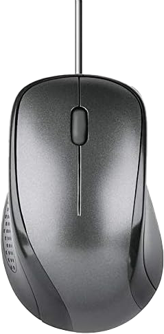 ماوس كابا سلكي من سبيد لينك، usb، ماوس ضوئ، 3 أزرار، أسود، SL-6113-BK-EU