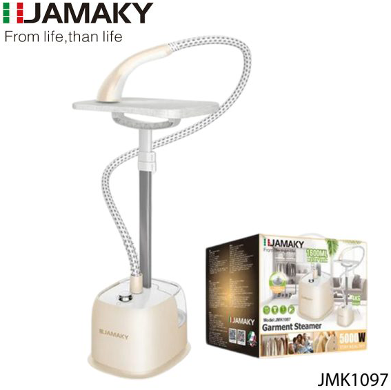 Jamaky Stand Steam Iron, 5000 Watts, 1.6 Liter Capacity, Multicolor, JMK1097