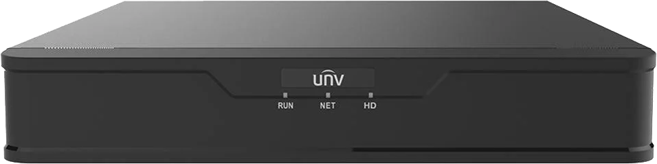 Uniview Extended Video Recorder, 4 Channel, Up to 5 MP, SATA Port, Black, XVR301-04G3