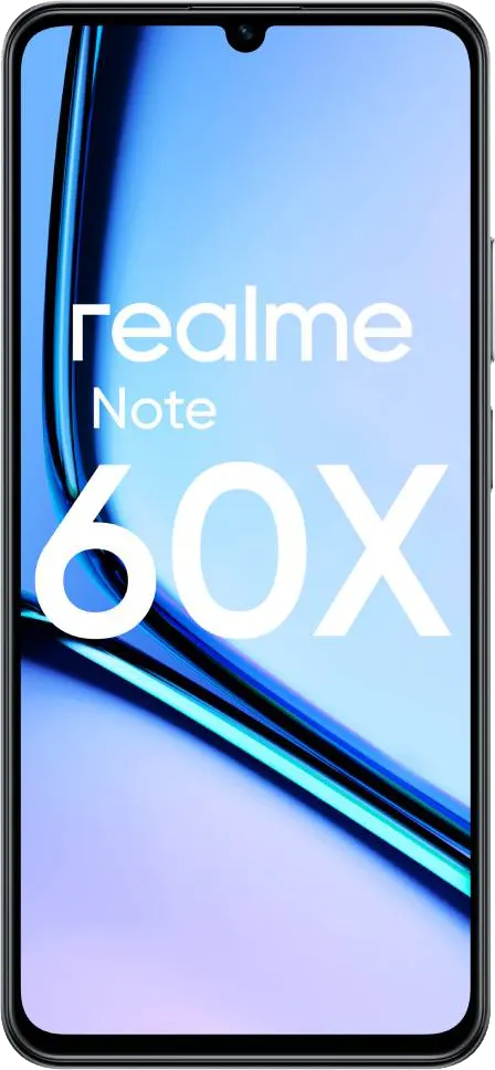 Realme Note 60x Dual SIM, 128GB Memory, 4GB RAM, 4G LTE, Marble Black