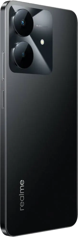 Realme Note 60x Dual SIM, 128GB Memory, 4GB RAM, 4G LTE, Marble Black