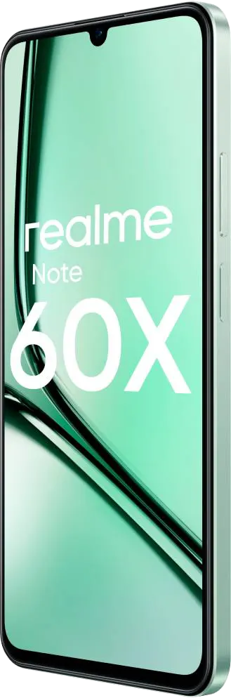 موبايل ريلمي نوت 60x ثنائي الشريحة، ذاكرة 128 جيجابايت، رامات 4 جيجابايت، شبكة الجيل الرابع إل تي إي، أخضر