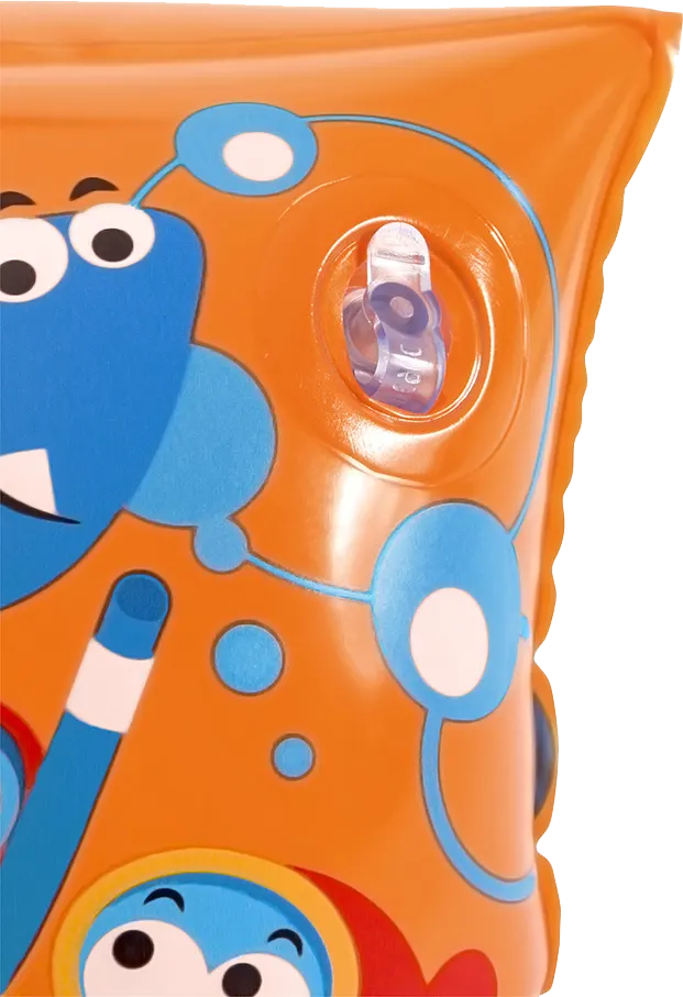 Bestway Inflatable Shoulder Floats, Orange, Model 32043
