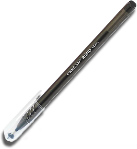 Pensan Turkish Ballpoint Pen, 1.0 mm, black, 2270