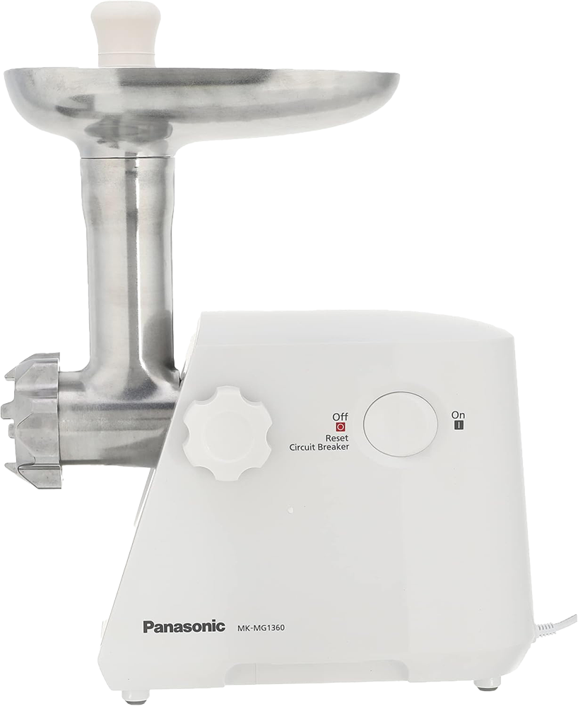 Panasonic Meat Grinder, 1300 Watt, White, MK-MG1360