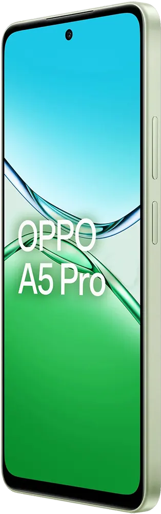 Oppo A5 Pro Dual Sim Mobile, 256GB Memory, 8GB RAM, 4G LTE, Olive Green