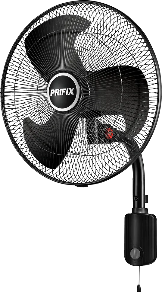 مروحة حائط برفكس شارك، 18 بوصة، اسود، WSF-180