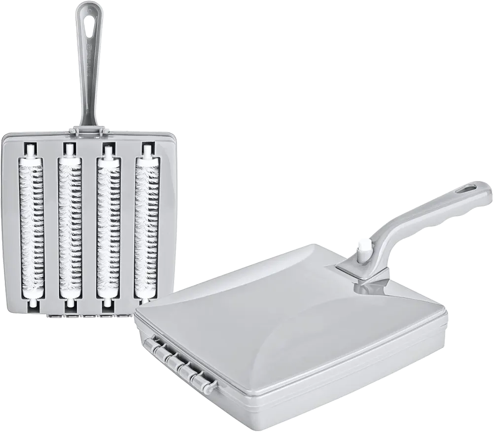 لمامة أرضيات وموكيت بلاستيك تيتيز ، 4 فرشة، ألوان متعددة، موديل TP-106