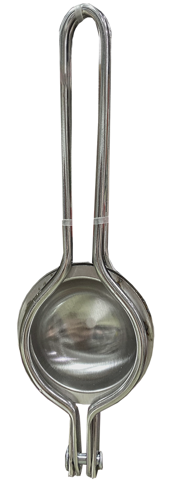 Stainless Steel Lemon Squeezer, Silver, Model 164